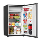 Galanz 3.3 Cu Ft One Door Mini Fridge, Black