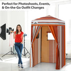 EAGLE PEAK Ultra Compact 4 ft x 4 ft Pop-Up Changing Room Canopy - Flex