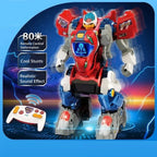 Remote Control Transforming Dinosaur Robot Toy With Sound And Music - 262 * 178.5 * 361.5mm