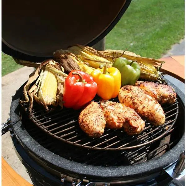 Vision Grills Kamado S-Series 22in Ceramic Charcoal Grill - Black