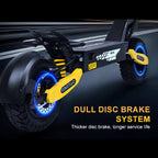 Off Road Electric Scooter For Adults, 1200W, 11 in Tires, 330 lb Load - GT06