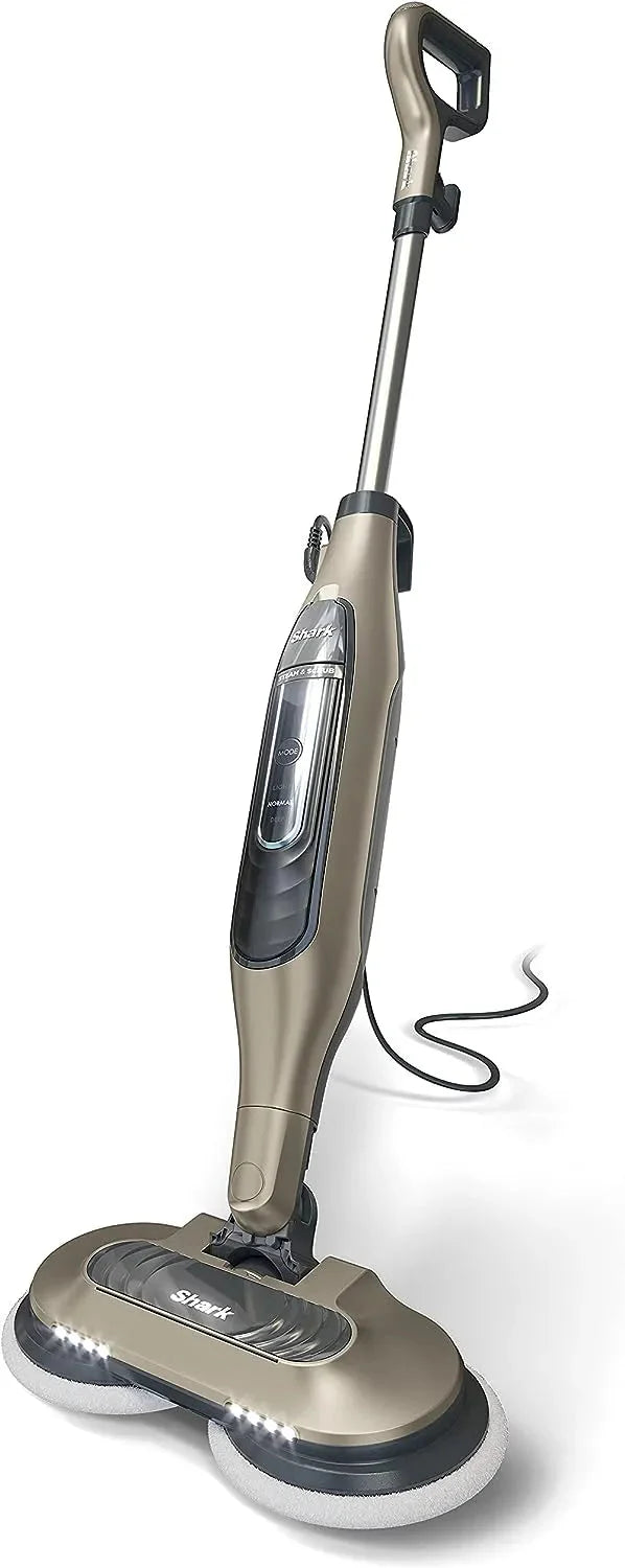 Shark Steam & Scrub Mop, Gold, 3 Steam Modes, 4 Washable Pads - Steam & Scrub