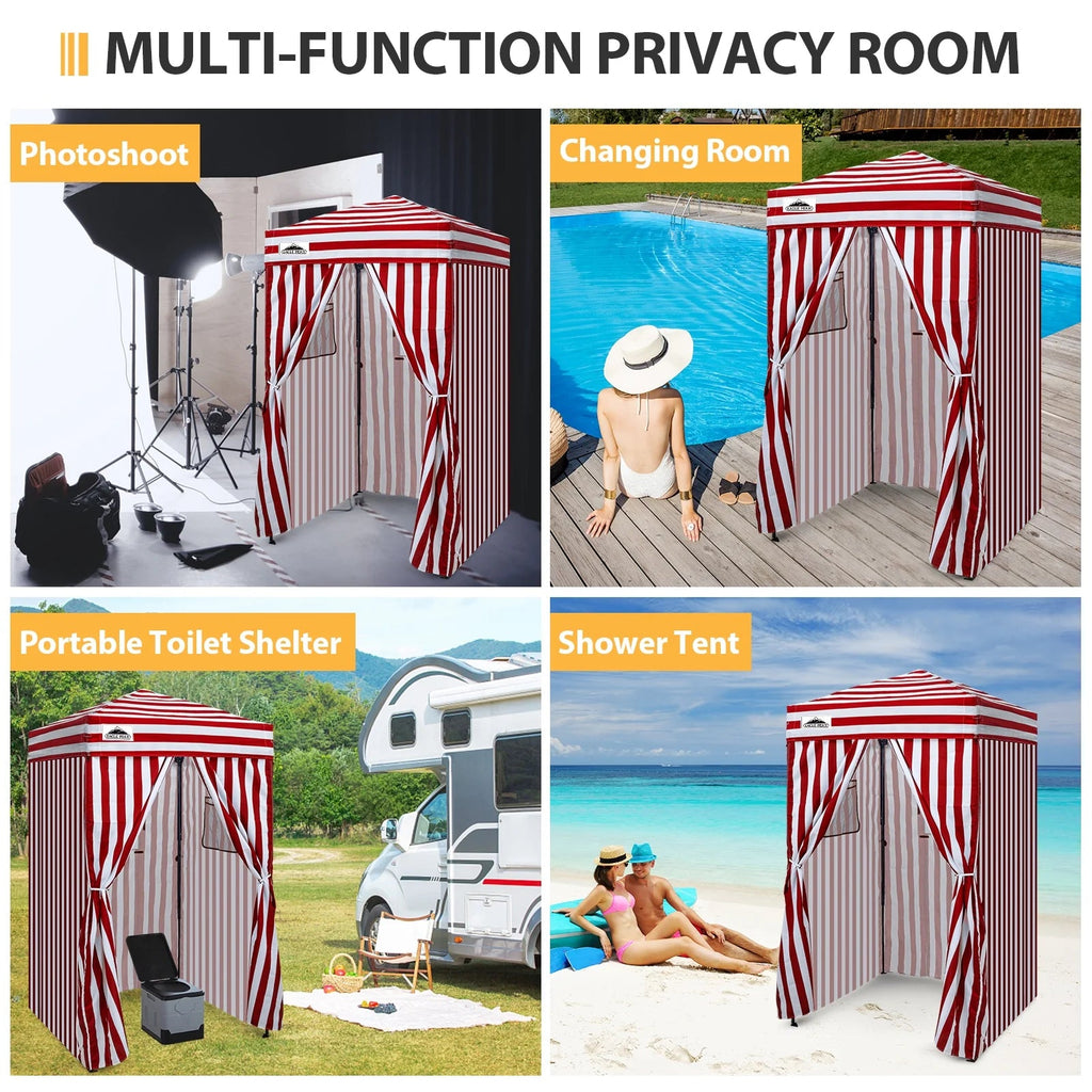 EAGLE PEAK Ultra Compact 4 ft x 4 ft Pop-Up Changing Room Canopy - Flex