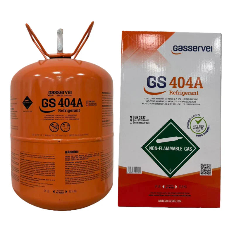 Gasservei (GS) R404A Refrigerant Gas 24LB - R-404A