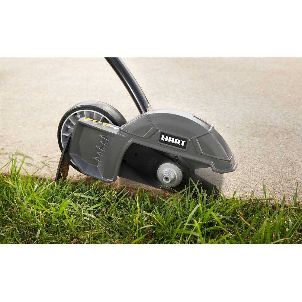 HART 40-Volt Cordless Attachment Capable 15-Inch String Trimmer Kit With Edger Attachment