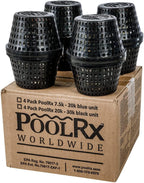 Black Swimming Pool Algaecides, 4 Pack, 20,000-30,000 Gallon - 101067