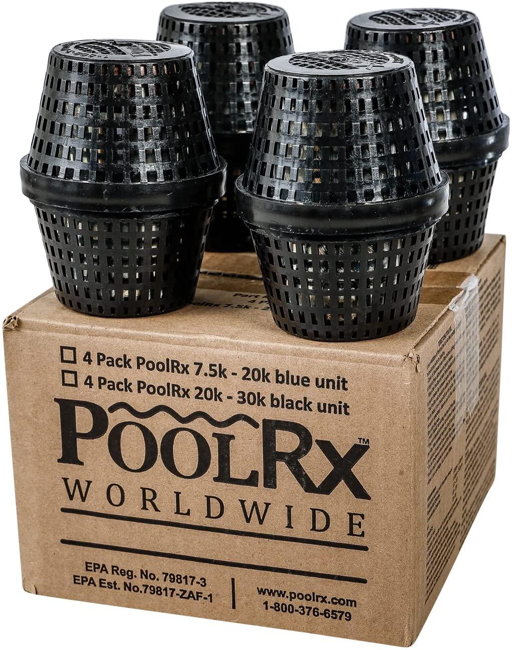 Black Swimming Pool Algaecides, 4 Pack, 20,000-30,000 Gallon - 101067