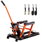 KFFKFF Hydraulic Motorcycle ATV Lift Jack, 1500 Lbs, 4.7-15 Inch - ZX0901-7B