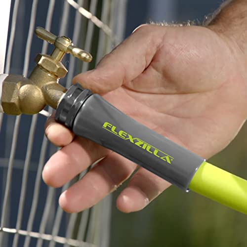 Flexzilla Garden Hose 5/8 in. x 50 ft Heavy Duty Lightweight Drinking Water Safe - ZillaGreen