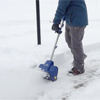 Snow Joe Cordless Electric Snow Shovel Kit 24V 4Ah Battery, Charger, 11in Clearing Width, 400W - 24V-SS11