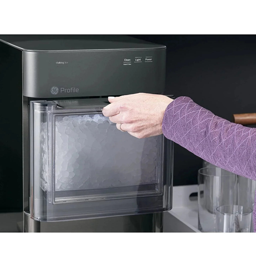 GE Profile Opal 2.0 Nugget Ice Maker, 24 Pounds Per Day, Black Stainless - XPIO23BCBT