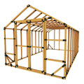 E-Z Frames DIY Greenhouse Bracket Kit, 10 ft. x 20 ft.