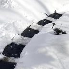MEASUREMAN Snow Melting Mats - 20 x 60 Inch, 3 Pieces, Rubber Heated Mats