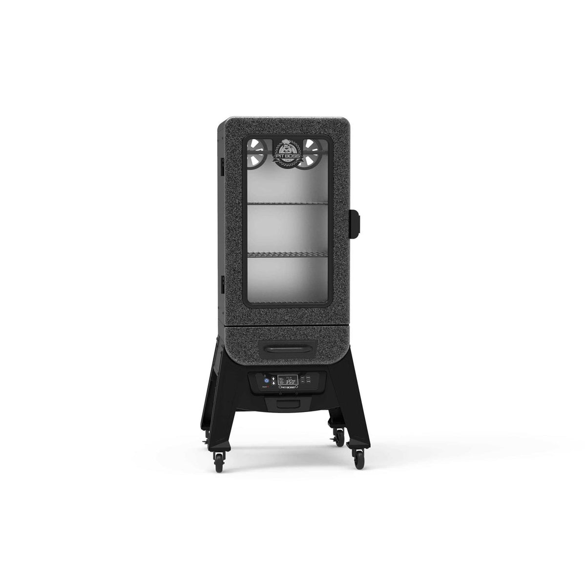 Pit Boss 3 Series Digital Electric Vertical Smoker, 1650 Watt, Silver Hammertone