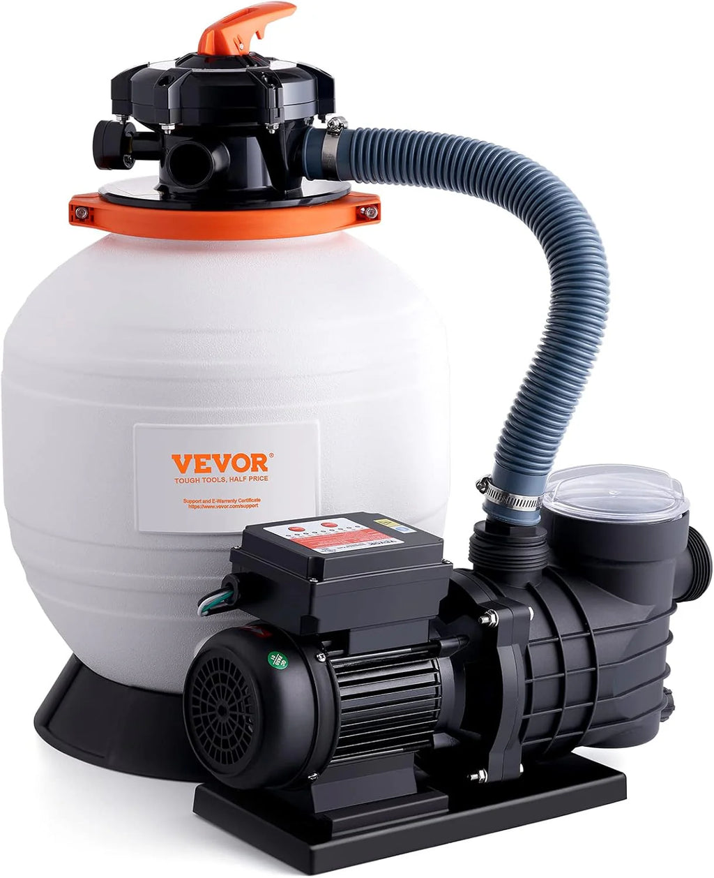 VEVOR Sand Filter Pump System, 16 Inch, 3500 GPH, 1 HP
