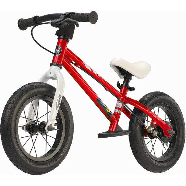 RoyalBaby Kids Balance Bike 12-Inch Carbon Steel, Red, Ages 2-5 - 39 x 18 x 25 Inch