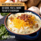 Ready Hour Emergency Meal Entrees, 120 Servings, 25-Year Shelf Life