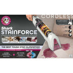 Shark Cordless Portable Spot, Stain, And Odor Remover System With Storage Caddy And Full-Size Cleaning Solution, White - HX100