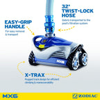 Zodiac MX6 Suction-Side In-Ground Pool Cleaner With 32 ft Twist Lock Hose - MX6