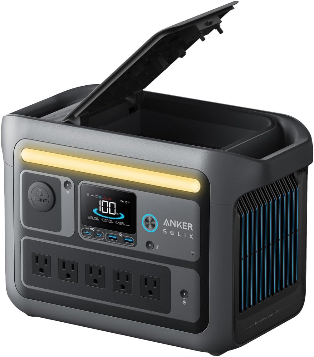 Anker SOLIX C800 Portable Power Station 768Wh 1200W Peak 1600W - C800