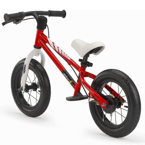 RoyalBaby Kids Balance Bike 12-Inch Carbon Steel, Red, Ages 2-5 - 39 x 18 x 25 Inch