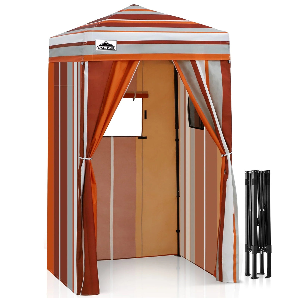 EAGLE PEAK Ultra Compact 4 ft x 4 ft Pop-Up Changing Room Canopy - Flex