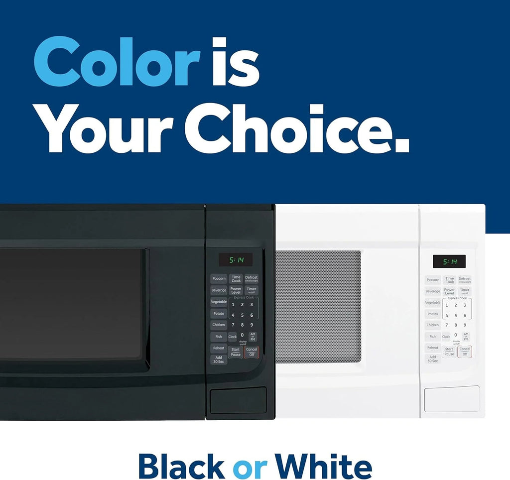 GE Countertop Microwave Oven, 1.4 Cu. Ft., 1,100-Watt, White - GCST14S1WWW