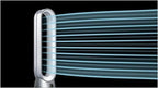 Dyson Purifier Cool Gen1 Air Purifier Fan, White, 8.66in D x 8.66in W x 41.34in H - TP10 664609-01