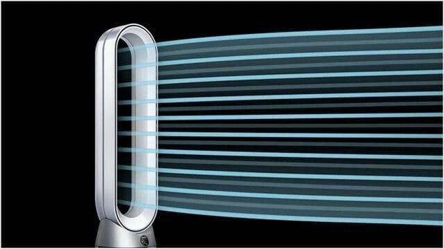 Dyson Purifier Cool Gen1 Air Purifier Fan, White, 8.66in D x 8.66in W x 41.34in H - TP10 664609-01