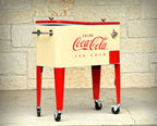 Leigh Country Coca-Cola Metal Outdoor Patio Cooler, 60 Qt - CP 98111