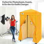 EAGLE PEAK Ultra Compact 4 ft x 4 ft Pop-Up Changing Room Canopy - Flex