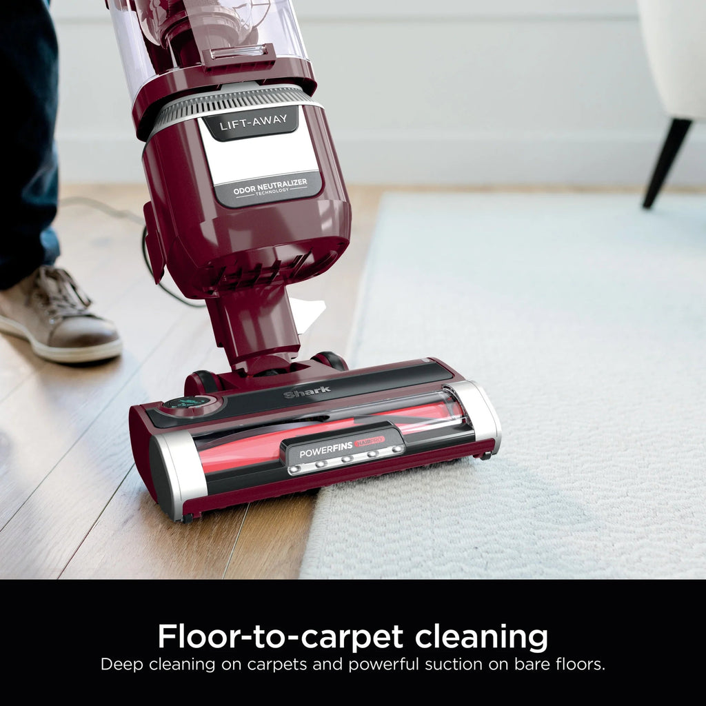 Shark Lift-Away Upright Vacuum Cleaner With PowerFins HairPro, Odor Neutralizer Technology And HEPA Filter