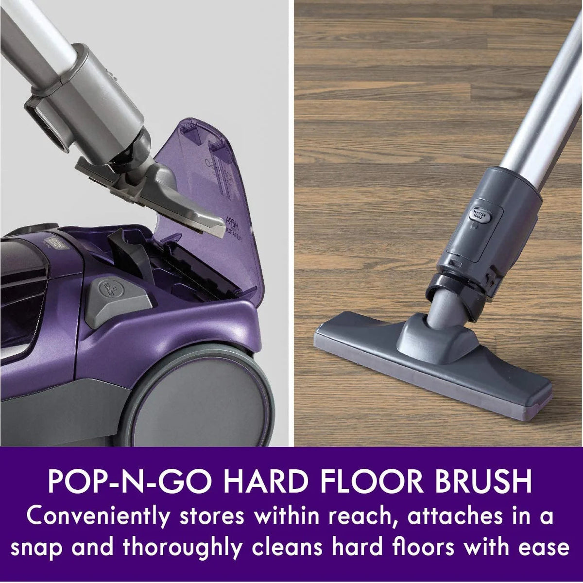 Kenmore Bagged Canister Vacuum Cleaner, Blue - HEPA, 2 Motors, 4 Cleaning Tools