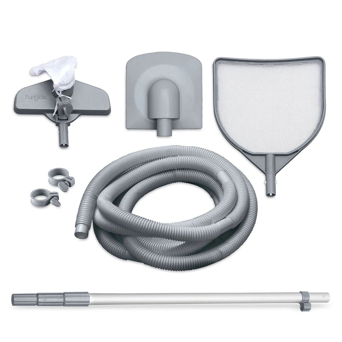 Funsicle Oasis Round Above-Ground Pool 14-ft x 42-in Gray