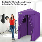 EAGLE PEAK Ultra Compact 4 ft x 4 ft Pop-Up Changing Room Canopy - Flex