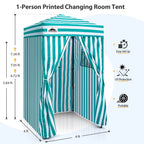 EAGLE PEAK Ultra Compact 4 ft x 4 ft Pop-Up Changing Room Canopy - Flex