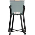 IDZO Grill Rolling Cart for BGE Minimax and Kamado Joe Junior 18 inch - Metal Black