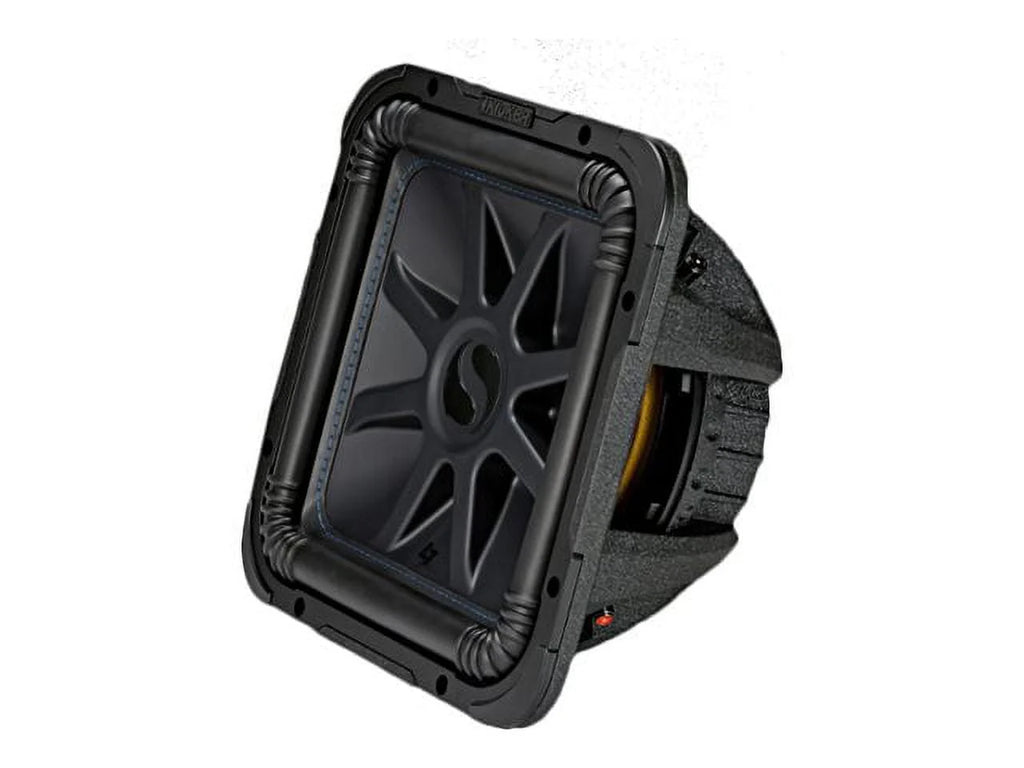 Kicker Solo-Baric L7S 1500W 12 Inch 2 Ohm DVC Square Subwoofer - L7S