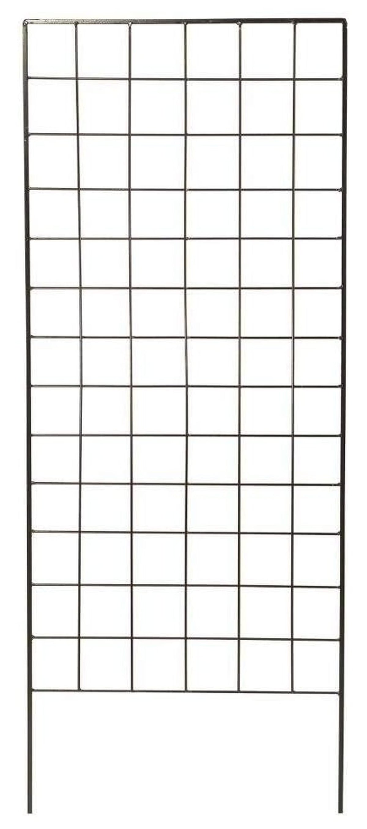 American Garden Works Narrow Screen Trellis, Black 64.25"H - STNMB