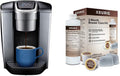 Keurig K-Elite Single Serve K-Cup Pod Coffee Maker, Brushed Silver, 3-Month Maintenance Kit, 7 Count