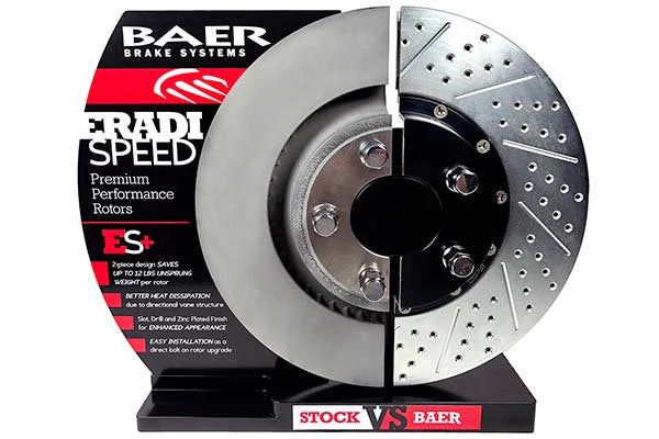 Baer EradiSpeed+ Front Brake Rotors, Pair - 2301066