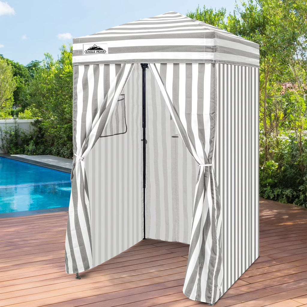 EAGLE PEAK Ultra Compact 4 ft x 4 ft Pop-Up Changing Room Canopy - Flex