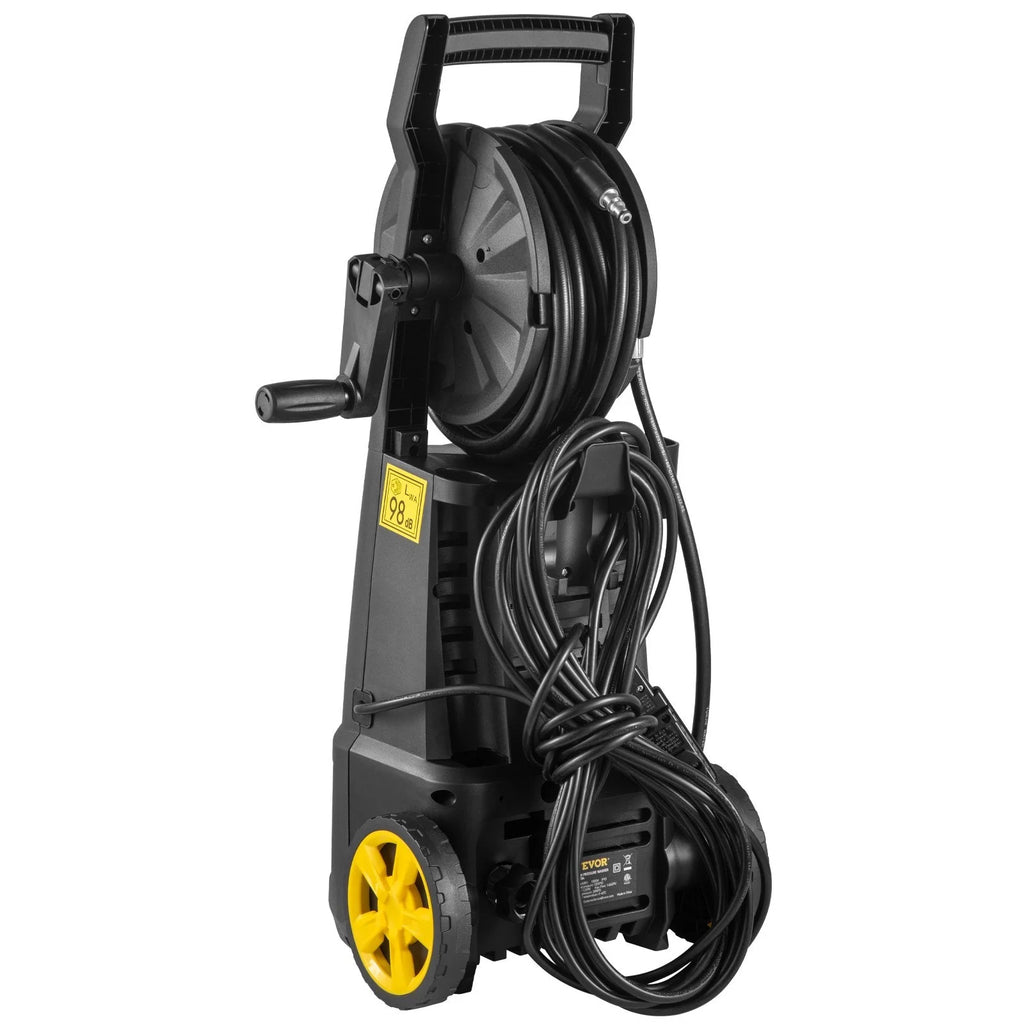 Electric Pressure Washer 2000 PSI 1500W 1.76 GPM Yellow