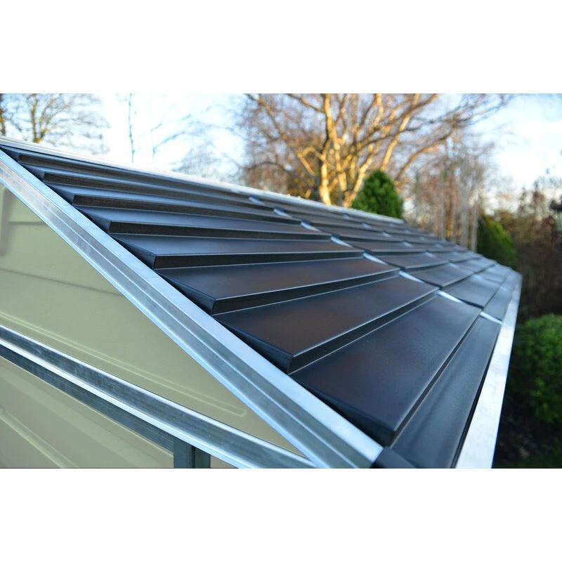 Palram SkyLight Plastic Storage Shed, 6 ft W x 3.5 ft D - SkyLight