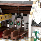 FILONA Christmas Country Church Building Block Kit, 1769 Pieces - MOC-147549