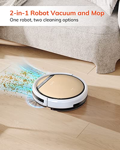 ILIFE Robot Vacuum And Mop Combo, 300ml Dustbin, 300ml Water Tank, 2.4G WiFi - V5s Plus