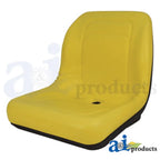 John Deere Yellow Vinyl Seat for 4200-4500 Tractors & Utility Vehicles - LVA10029