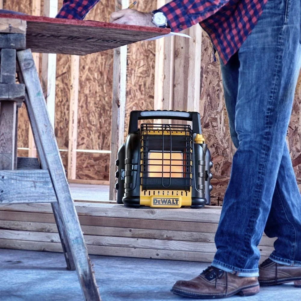 DEWALT Portable Propane Radiant Heater, Yellow - DXH12B