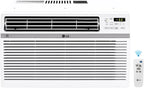 LG 5000 BTU Window Air Conditioner With Remote, White