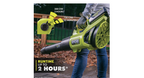 RYOBI 40V HP Brushless Cordless Leaf Blower, 730 CFM, 190 MPH, 2x 4.0 Ah Batteries And Charger